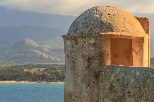 Calvi, Corse: tour et vue panoramique