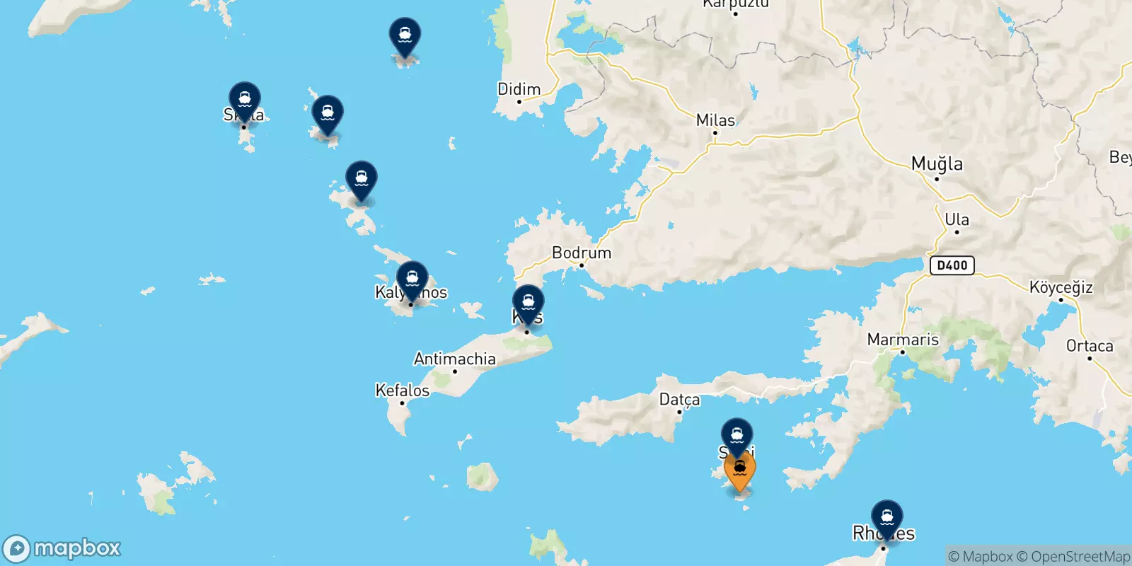 Ferry de Panormitis (Symi)