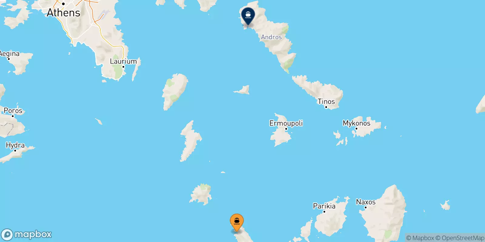 Ferry de Sifnos pour Andros