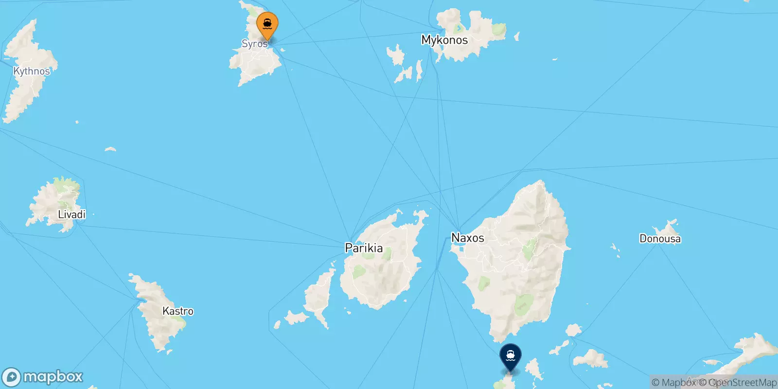 Ferry de Syros pour Iraklia