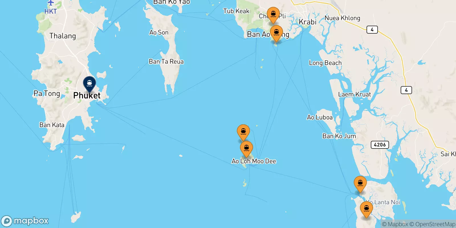 Ferry per il Île De Phuket